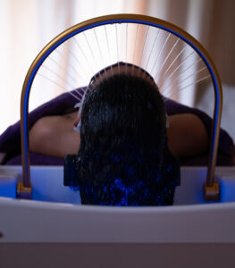 head spa cuir chevelu détente